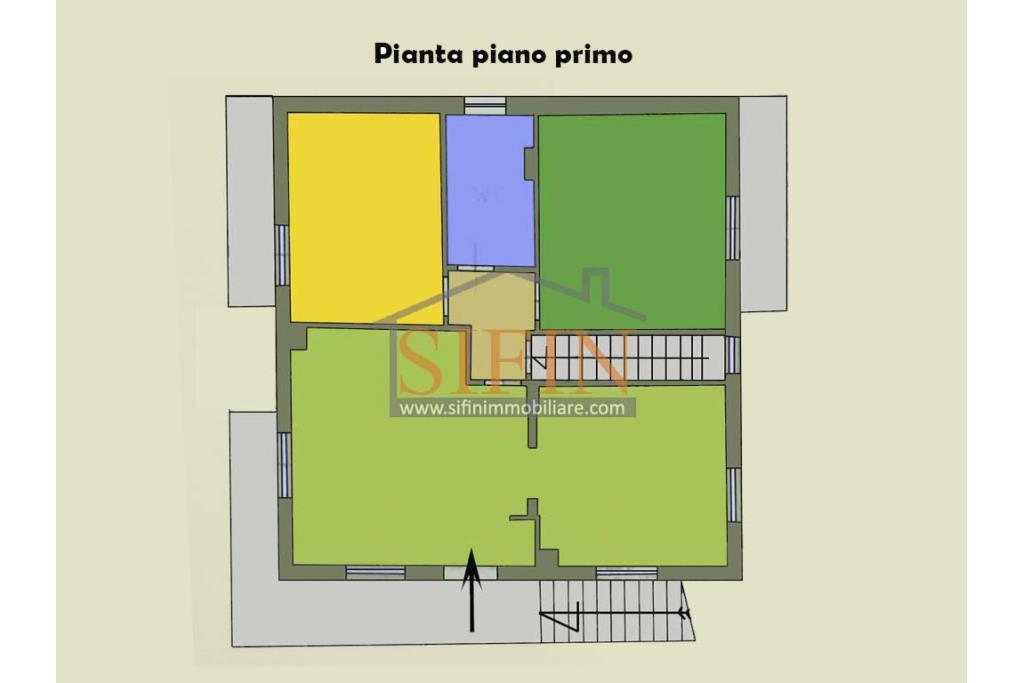 Villa con Giardino - Frigento (AV) lacalit Pagliara via Mattine, a soli 650 metri dal futuro svincolo della Contursi-Lioni-Grottaminarda, proponiamo in vendita villa di mq. 180,00 ca. oltre giardino