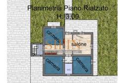 Villa con Giardino - Villa di mq. 400,00 ca. oltre a mq. 56,00 di garage e dependance autonoma di mq. 80,00 il tutto circondato da mq. 1.500,00 di giardino 
