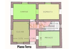 Casa con giardino e dependance - casa singola di complessivi mq. 250,00 ca. di cui mq. 50,00 destinati a garage il tutto circondato da mq. 2.000,00 di giardino su cui insiste un deposito di mq. 100,00 ca. ideale per la realizzazione di altra villetta indipendente