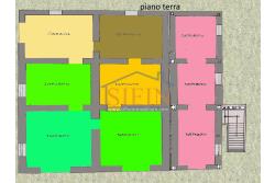 Villa con Terreno - villetta di complessivi mq. 280,00 ca. oltre a deposi per ulteriori mq. 150,00 il tutto circondato da oltre quattro ettari di terreno (mq. 45.000,00) sufficienti per impiantare un azieda agricola.
