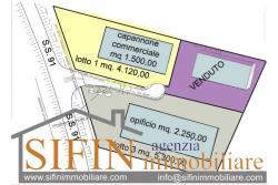Capannone Commerciale - vendita capannone commerciale di MQ. 1500,00  oltre a mq. 2.500,00 ca. di piazzale limitrofo
