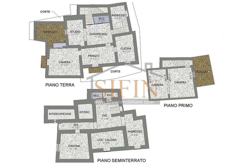 Casa padronale - Casalbore, via F. Gallo, in pieno centro storico e a poca distanza dalla Torre Normanna, proponiamo in vendita casa padronale di mq. 280,00 ca. complessivi 