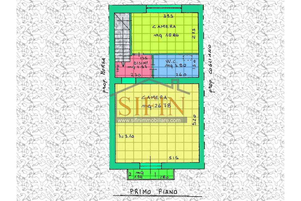 Casa Singola - Casa singola in vendita a Paternopoli (AV) in via Modestino composta da 4 vani e bagno