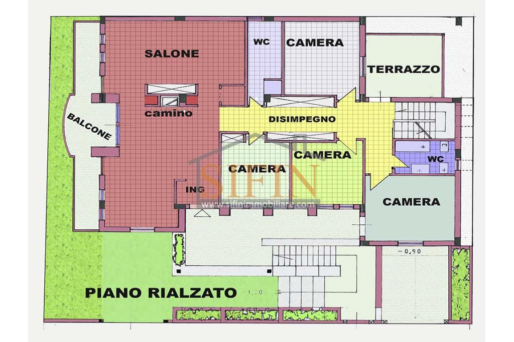 Villa in costruzione - Fontanarosa, a soli 600 metri dalla piazza Cristo Re, proponiamo in vendita, imponente villa di mq. 600,00 ca. in corso di cosruzione.