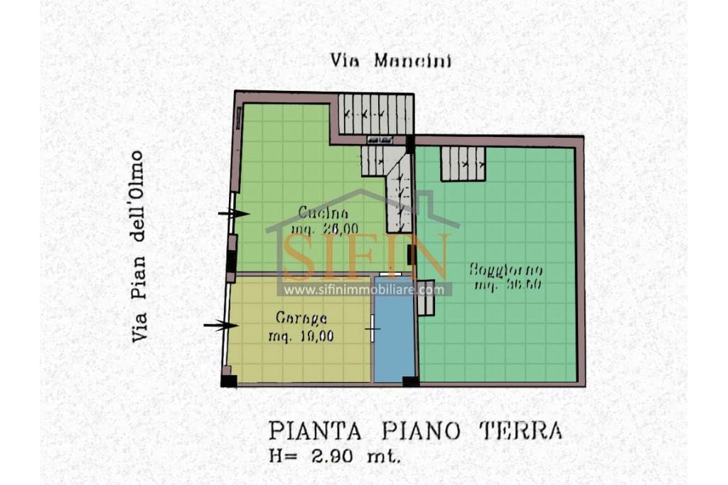 Casa singola - San Nicola Baronia, nel centro storioco, via Pian dell'Olmo, caratterizzata dall'antica strada selciata in pietra, proponiamo in vendita un fabbricato, di complessivi mq. 170,00 disposto su tre livelli