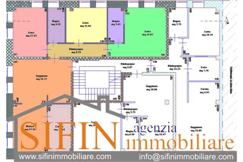 Appartamento 5 vani - GROTTAMINARDA (AV) in zona centralissima, via Largo Mercato, proponiamo in vendita appartamento di nuova costruzione di mq. 160,00 ca.