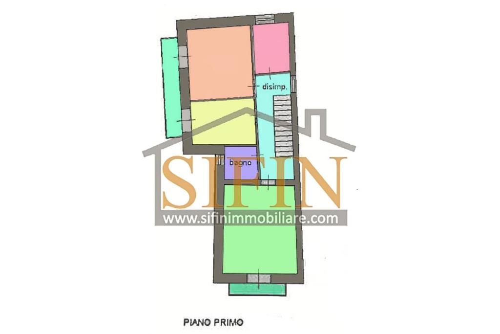 Casa con Giardino - Taurasi (AV), terra del buon vino, sulla centralissima via San Rocco, proponiamo in vendita villa a schiera di complessivi mq. 160,00 disposta su due livelli