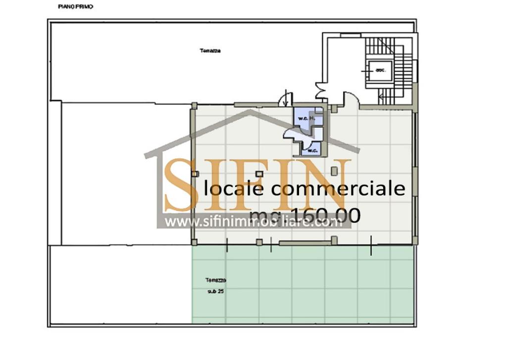 Loclae Commerciale - Ariano Irpino proponiamo in locazione elegante e funzionale locale commerciale di mq. 160,00 ca. con mq. 100,00 ca. di terrazzo oltre, come detto, ad ampio e comodo parcheggio.