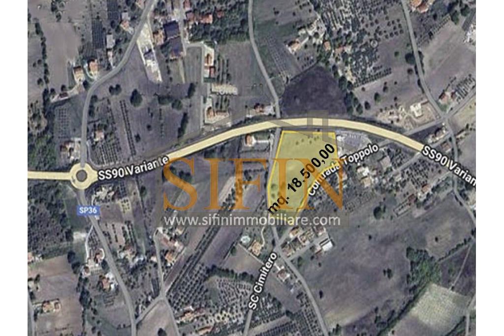 Terreno Edificabile - Grottaminarda (AV) in adiacenza della variante ANAS, proponiamo in vendita terreno edificabile di mq. 18.500,00 ricadente in zona 