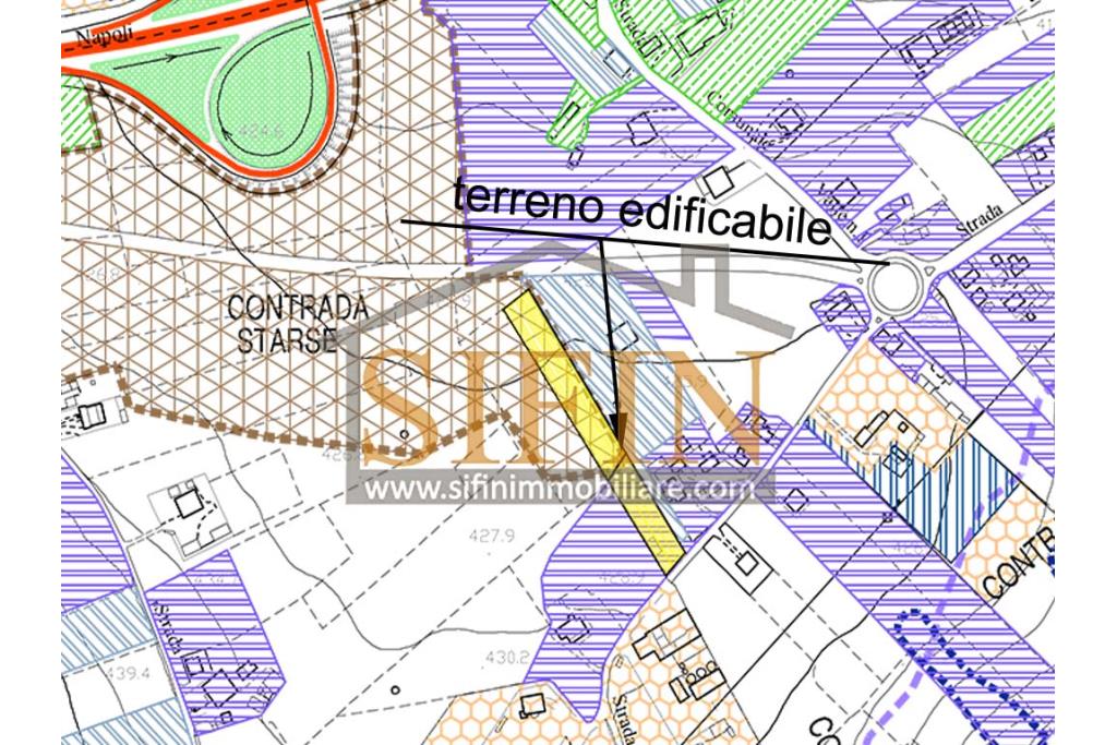 Terreno Edificabile - Grottaminarda (AV) nella prima periferie, c/da Starse, a soli due minuti in auto dal casello autostradale della A16 NA-BA (poco pi� di un km) proponiamo in vendita terreno edificabile e pianeggiante di mq. 3.800,00ca. servito da pozzo.