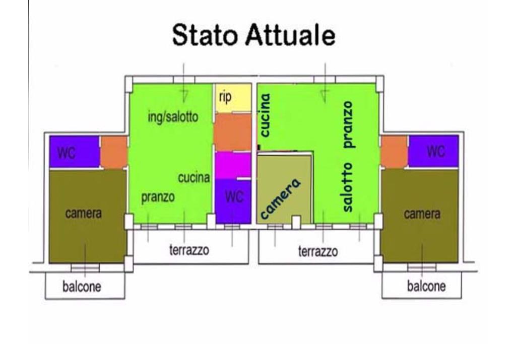 Appartamento con due garages - appartamento mq 150,00 con due garage in vendita ad ariano irpino