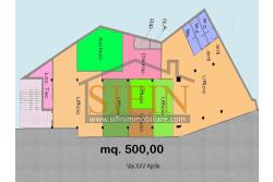 Ufficio mq. 500,00 - Ariano Irpino (AV), sulla centrale Via XXV aprile, proponiamo in locazione appartamento di mq. 500,00 ca. con attuale destinazione d'uso